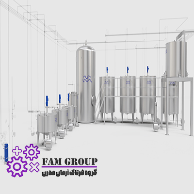 Alfa Laval margarine processing plants and equipment for Water phase area